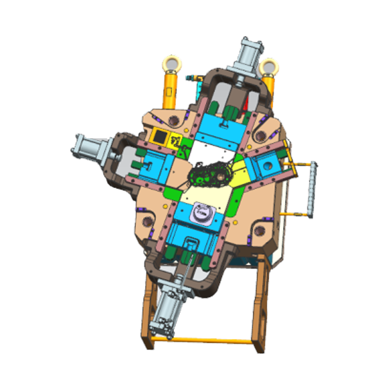 Alumiinin NIO -voimansiirto takakotelon muotti