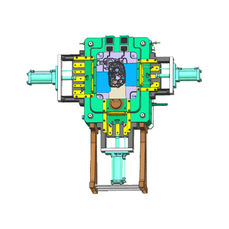 Alumiini seres voimansiirto takakotelon muotti